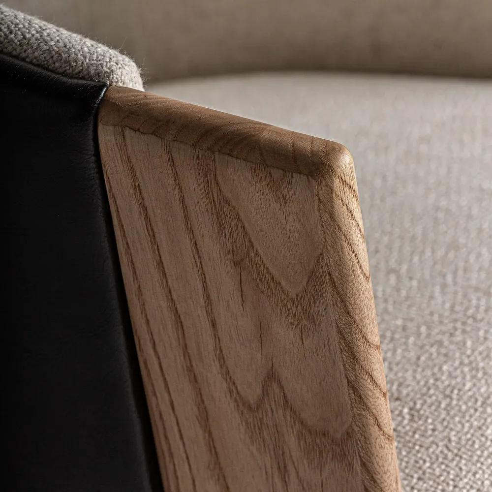 Chairs - Black leather chair 62x60x75 cm - VICAL