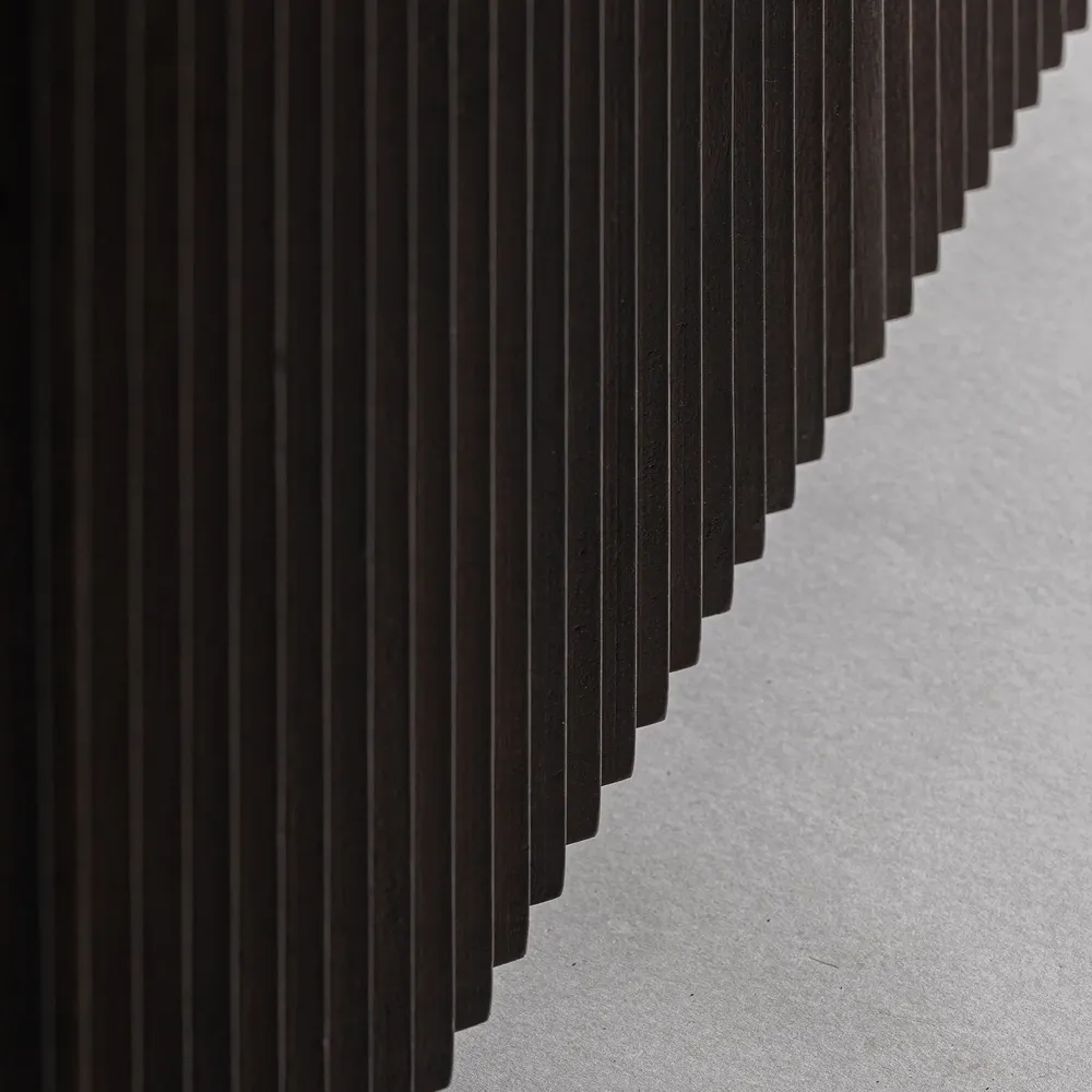 TV stands - Brown mango wood TV cabinet 200x40x50 cm - VICAL