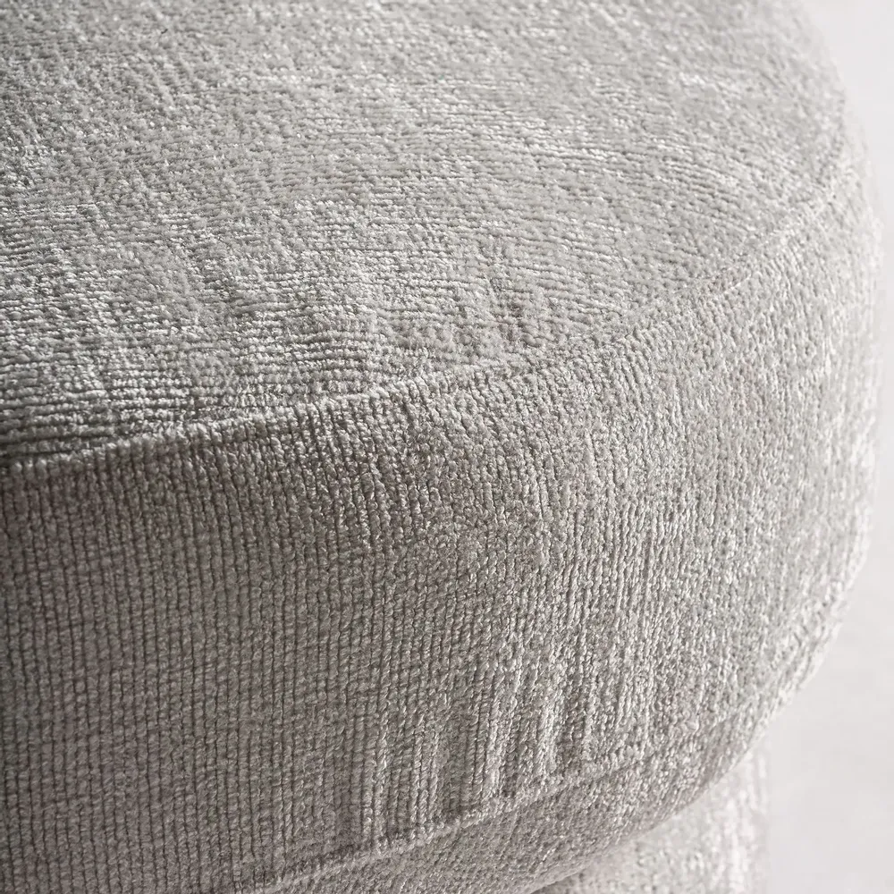 Canapés - D´angle en polyester blanc cassé 140x140x85 cm - VICAL