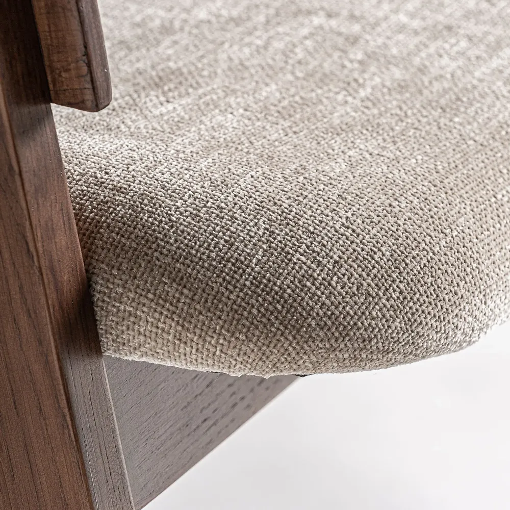 Chaises - Chaise en bois de chêne marron 63x57x79 cm - VICAL