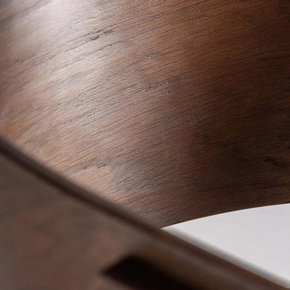 Chaises - Chaise en bois de chêne marron 63x57x79 cm - VICAL