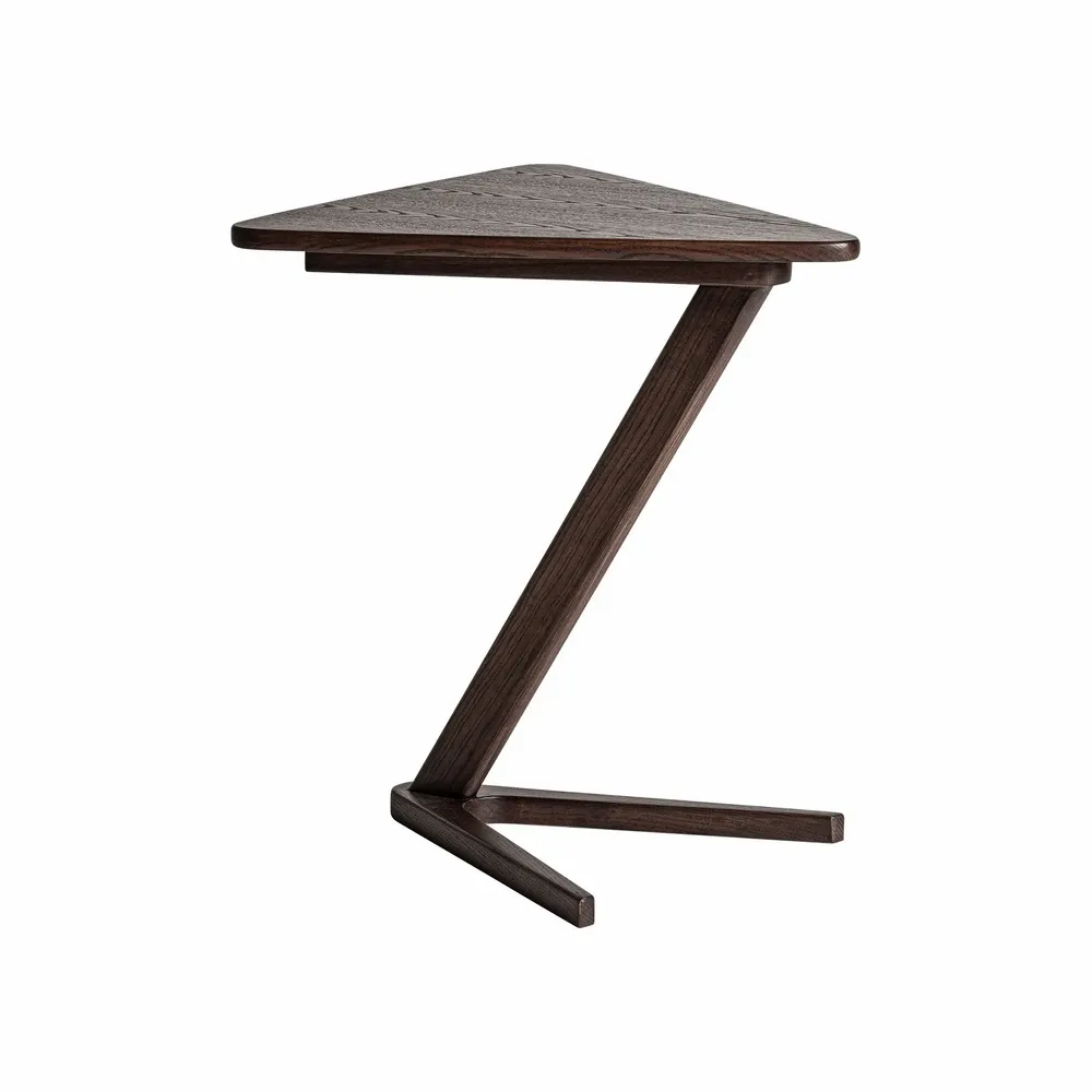 Autres tables  - Table basse en bois de frêne marron 46x47x54 cm - VICAL