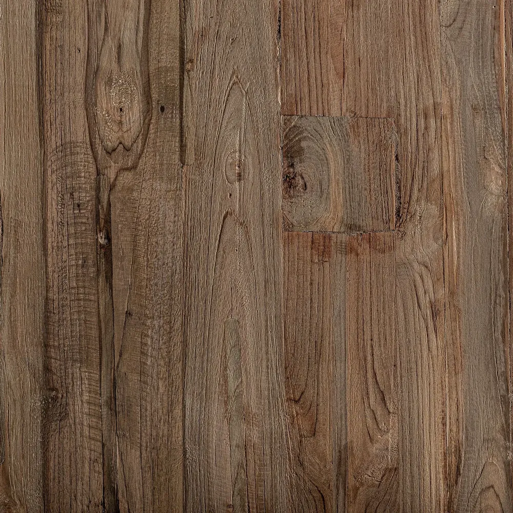 Fauteuils - Fauteuil en bois de chemin de fer marron 90x100x73 cm - VICAL