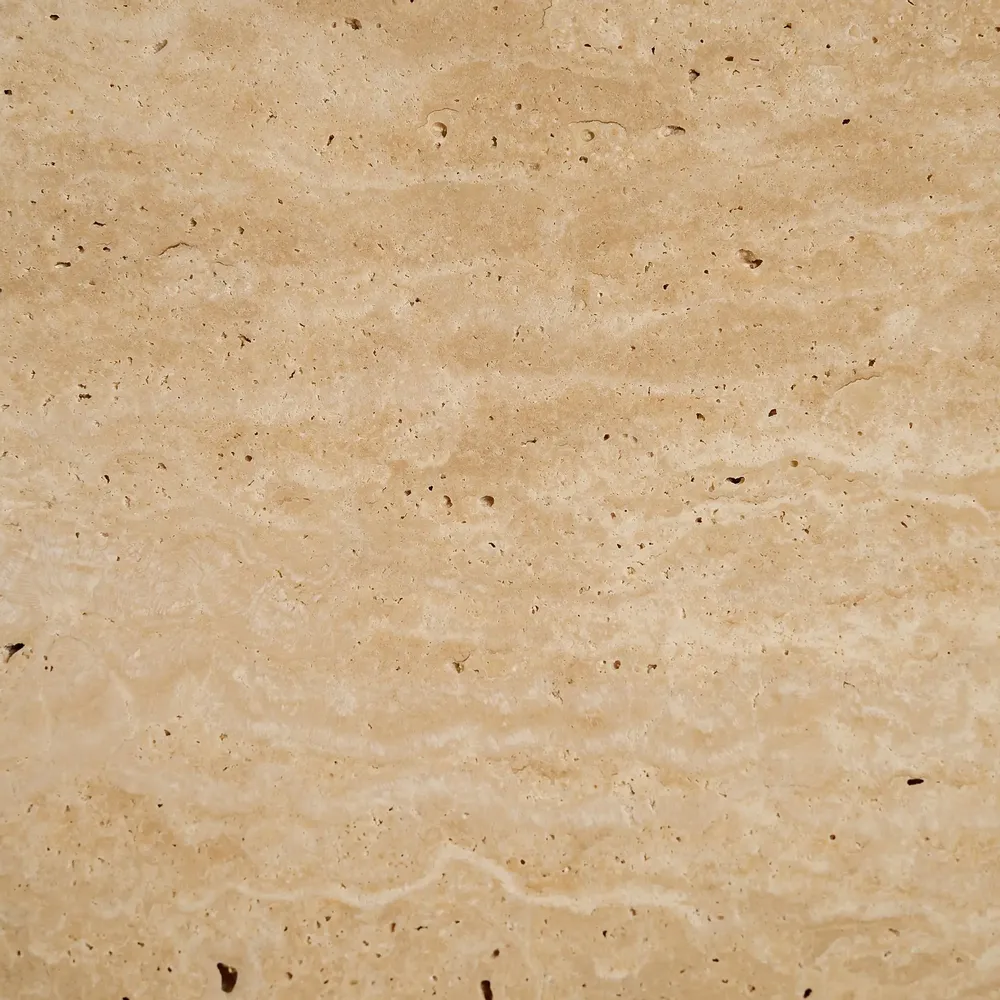 TV stands - Light brown travertine TV cabinet 250x40x35 cm - VICAL