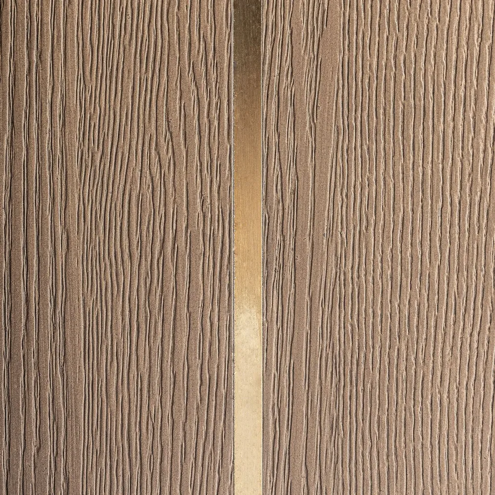 Sideboards - Brown oak wood sideboard 210x52x80 cm - VICAL