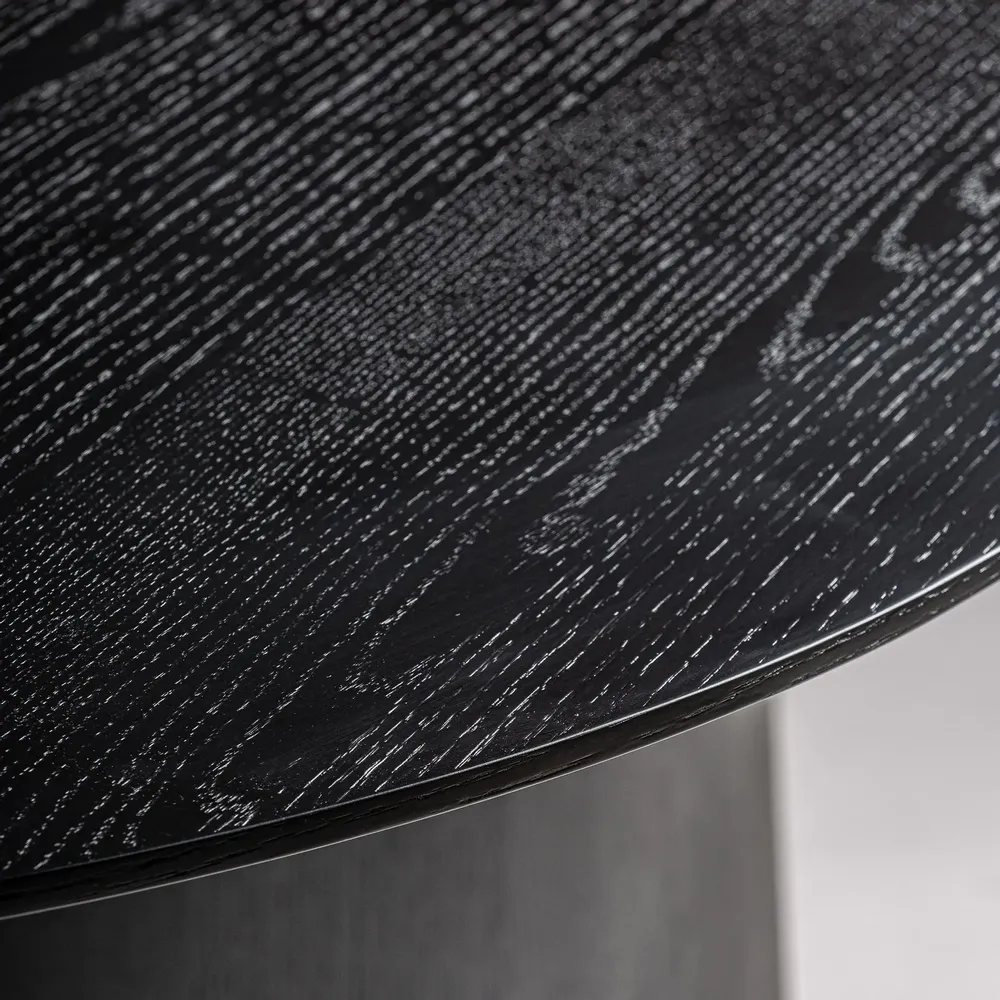 Dining Tables - Living room table in black oak wood 240x120x76 cm - VICAL