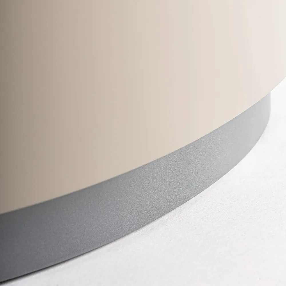 Tables de nuit - Table chevêt en bois mdf crème 60x42x50 cm - VICAL