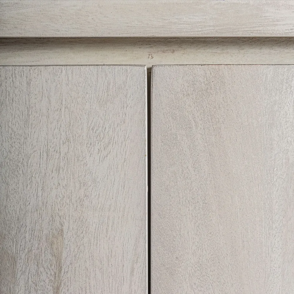 Sideboards - Off-white mango wood sideboard 225x46x80 cm - VICAL