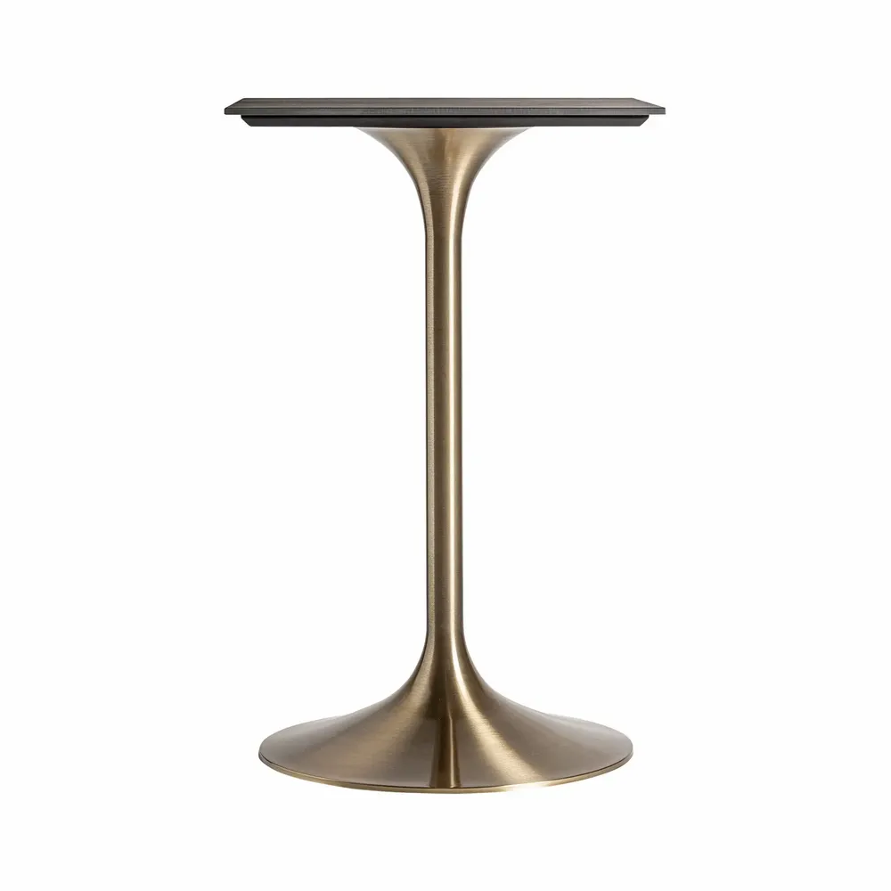 Other tables - Gold steel bar table 65x65x105 cm - VICAL