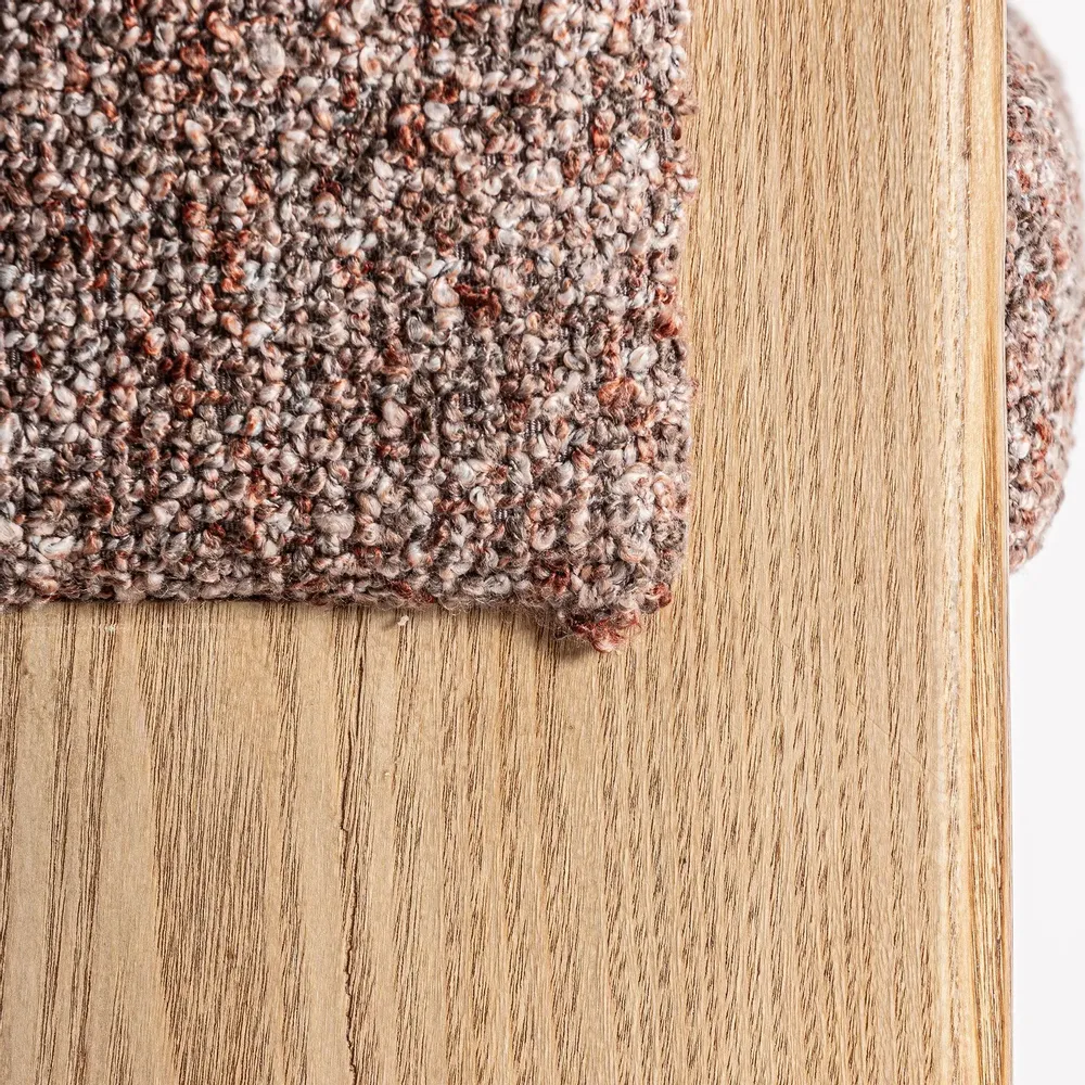 Tabourets - Tabouret en polyester nounces marron 57x51x98 cm - VICAL