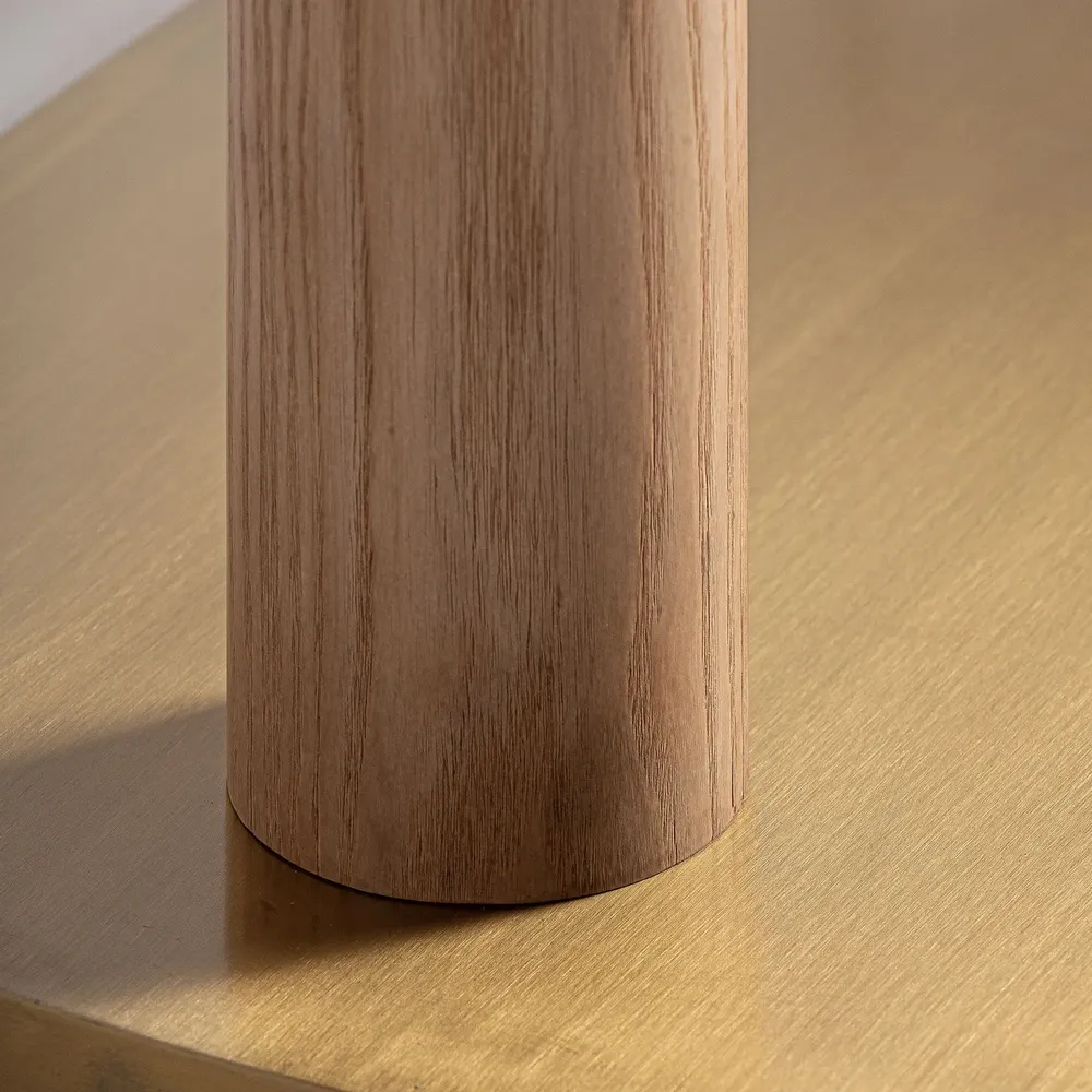 Autres tables  - Table de bar en terrazzo blanc 120x60x77 cm - VICAL