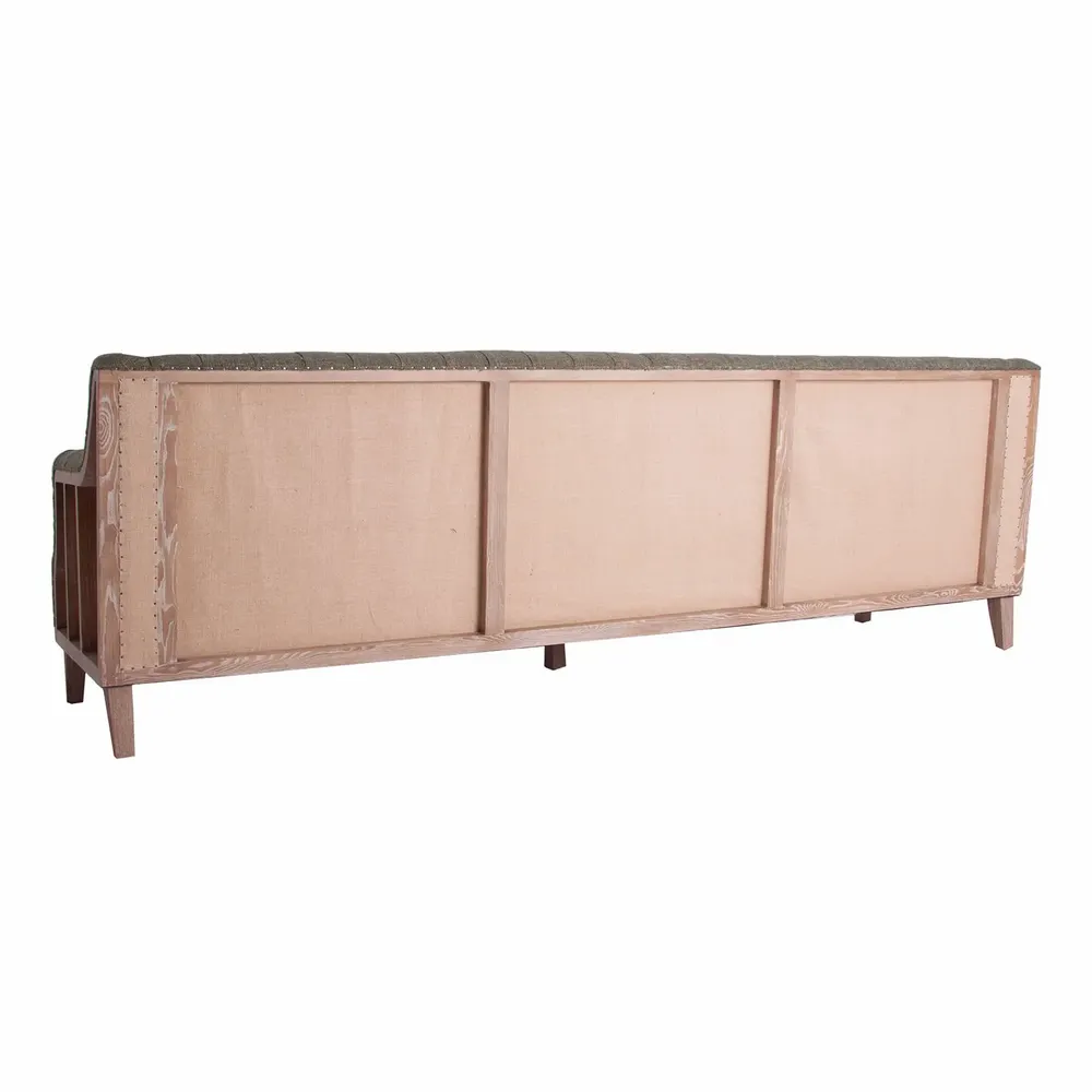 Canapés - Sofa en bois de frêne vert  en 261x80x84 cm - VICAL