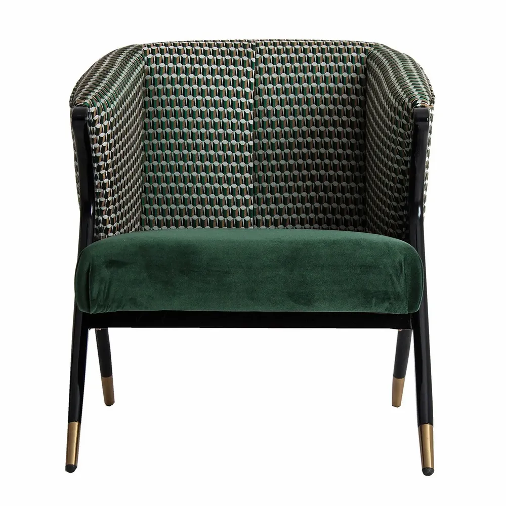 Fauteuils - Fauteuil en bois de pin vert  en 73x83x80 cm - VICAL