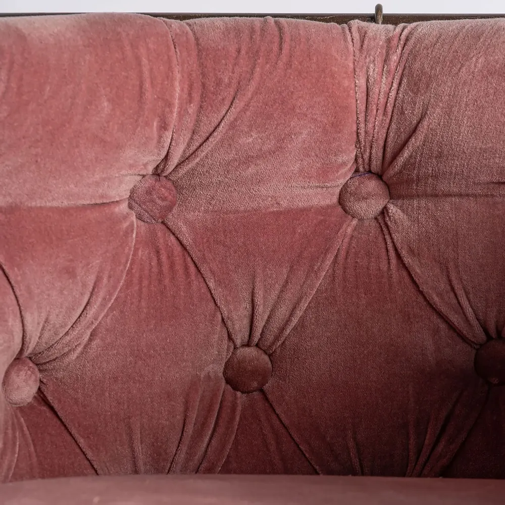 Armchairs - Pink iron armchair in 72x70x67 cm - VICAL