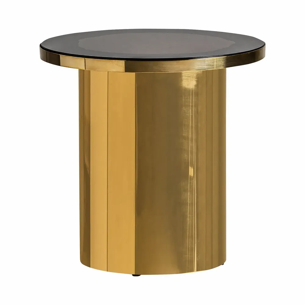 Other tables - Black steel coffee table in 55x55x55 cm - VICAL