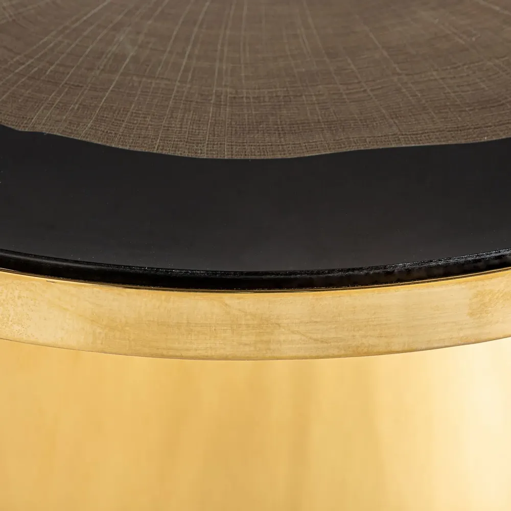 Other tables - Black steel coffee table in 55x55x55 cm - VICAL