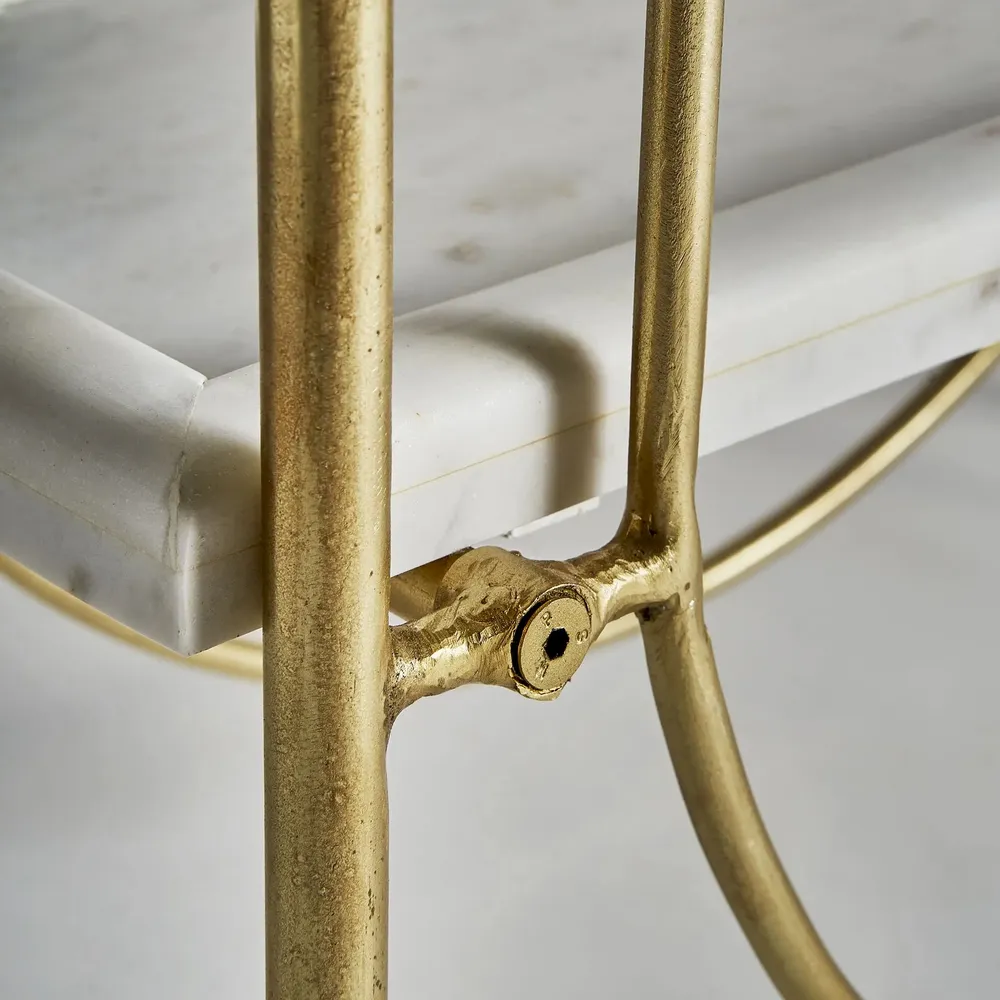 Etagères - Étagère en fer doré  en 79x32x181 cm - VICAL