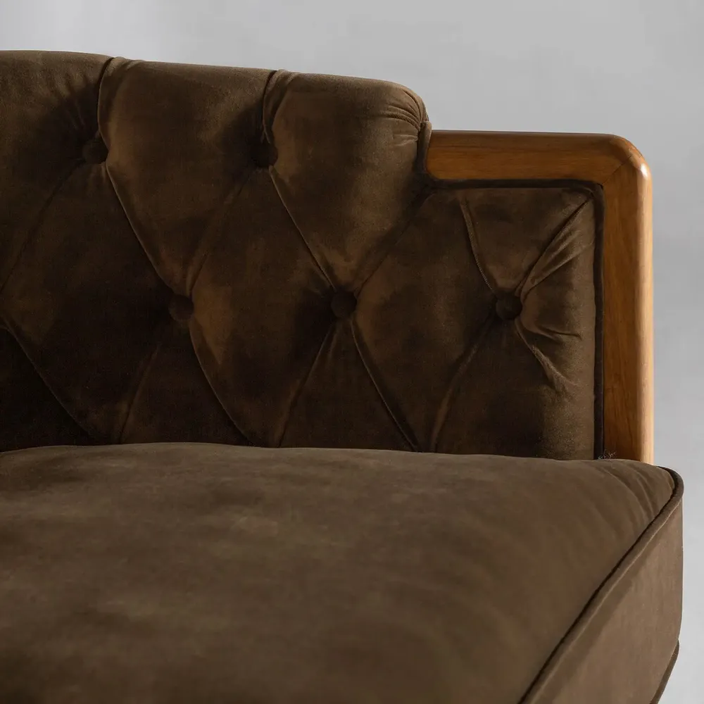 Canapés - Sofa en acrylique vert  en 228x88x78 cm - VICAL