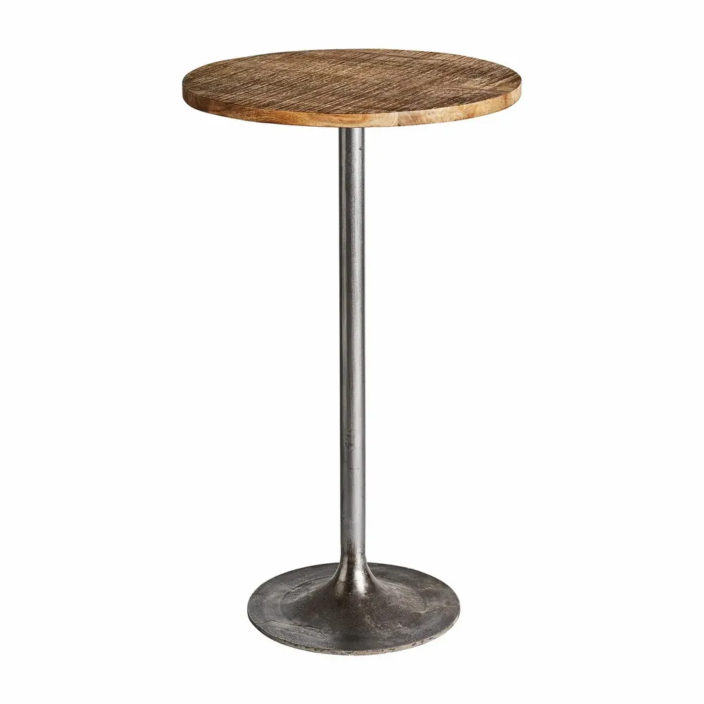 Other tables - Gray iron bar table in 60x60x103 cm - VICAL
