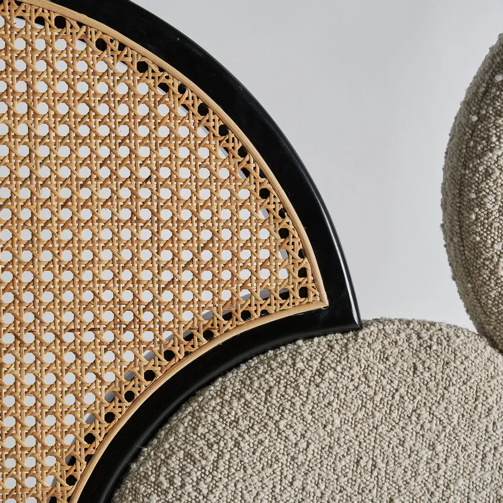 Lits - Tête de lit en bois de pin noir - VICAL