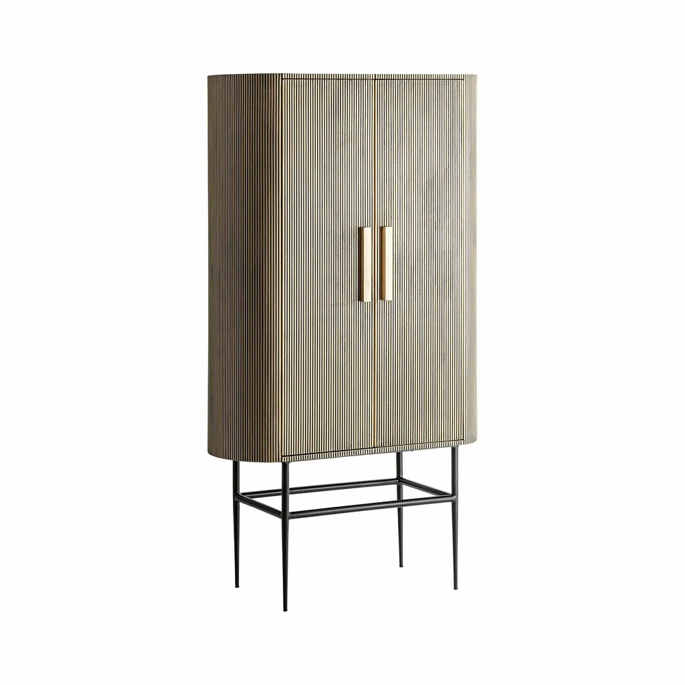 Armoires - Armoire en fer noir  en 100x45x180 cm - VICAL