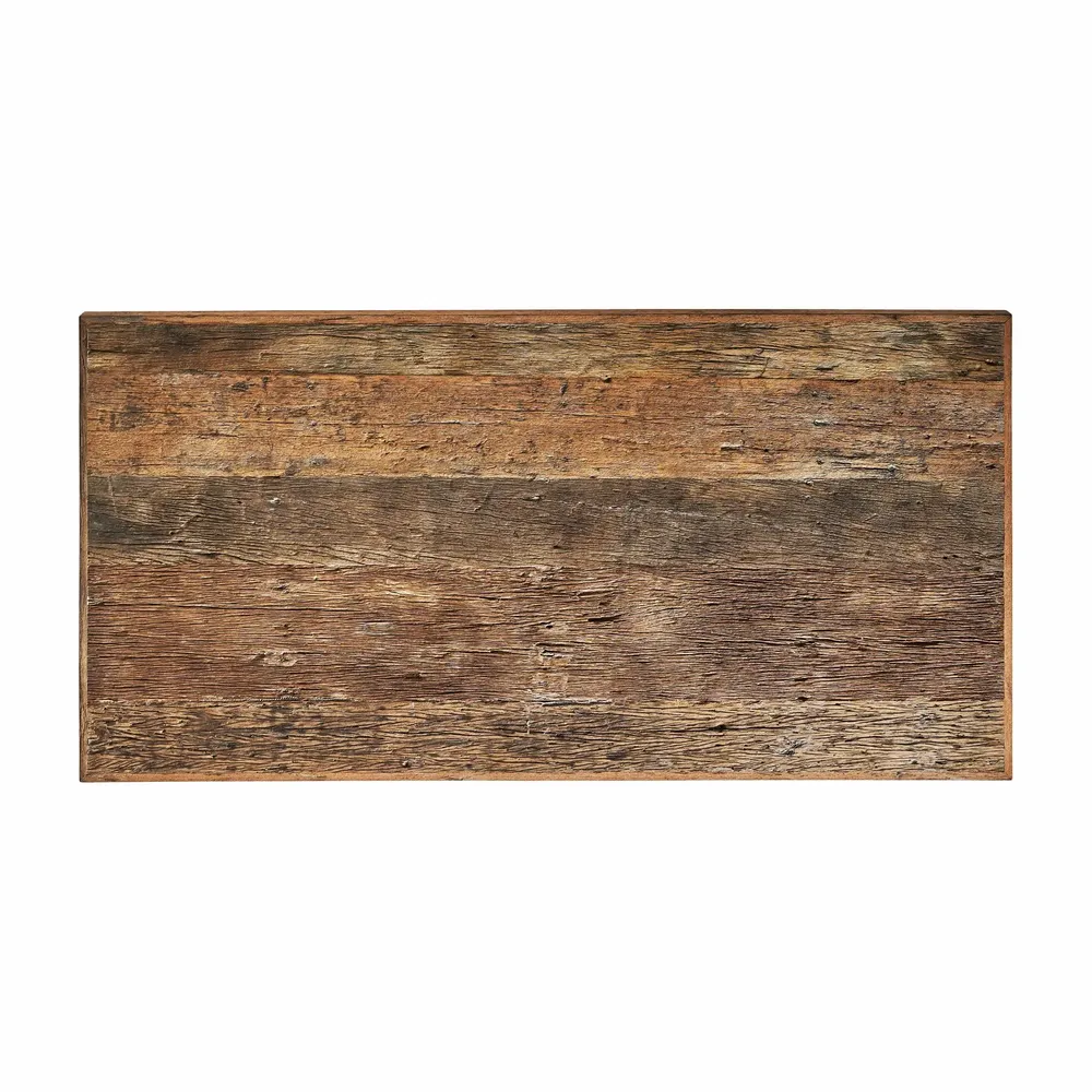 Dining Tables - Living room table in black shorea wood in 200x100x76 cm - VICAL