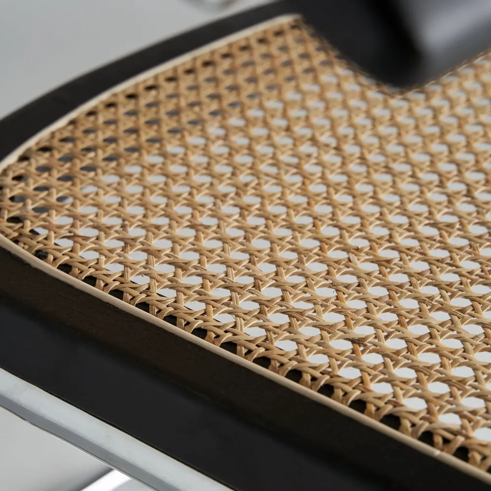 Chairs - Armchair in black elm wood in 64x66x79 cm - VICAL