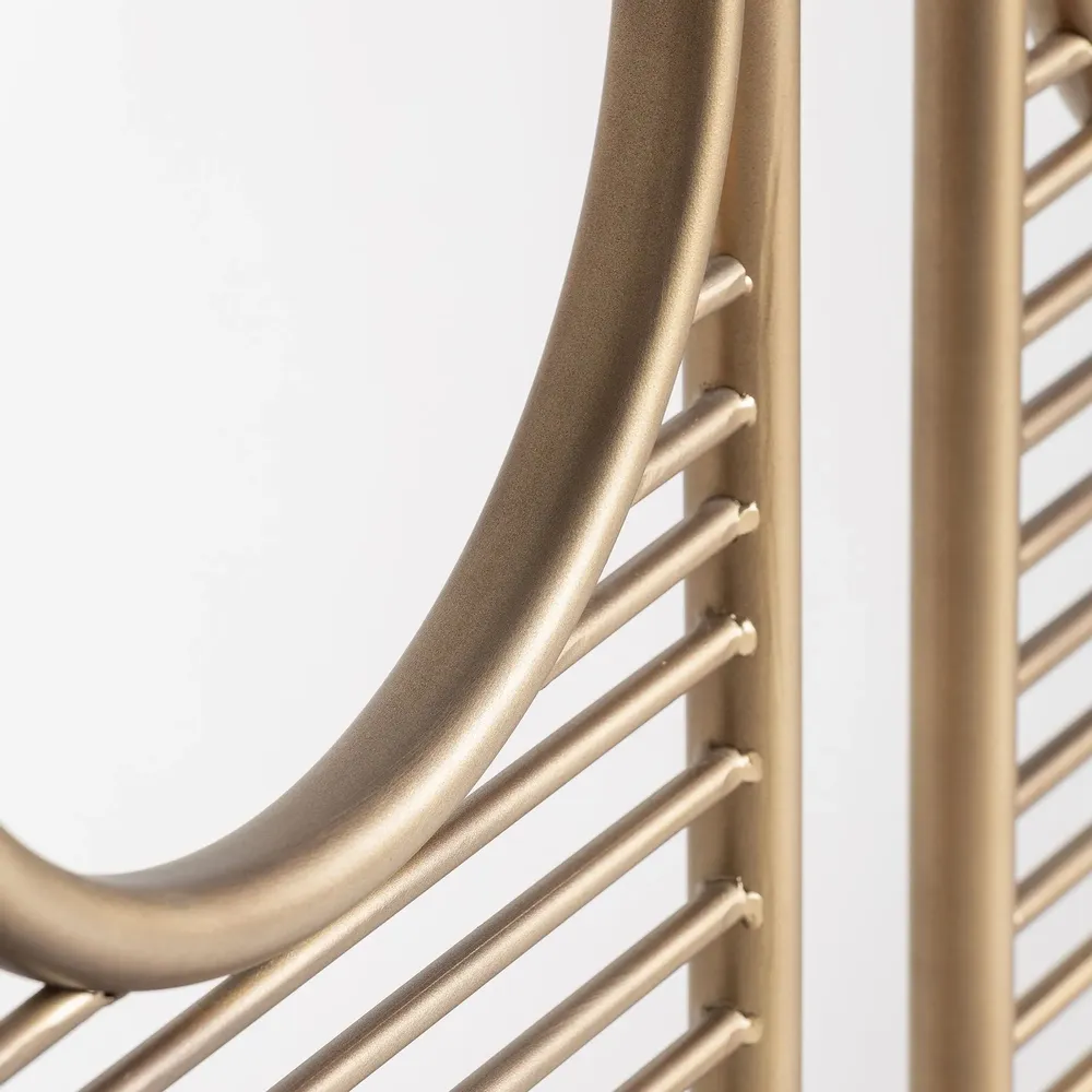 Decorative objects - Golden iron screen 95x30x220 cm - VICAL