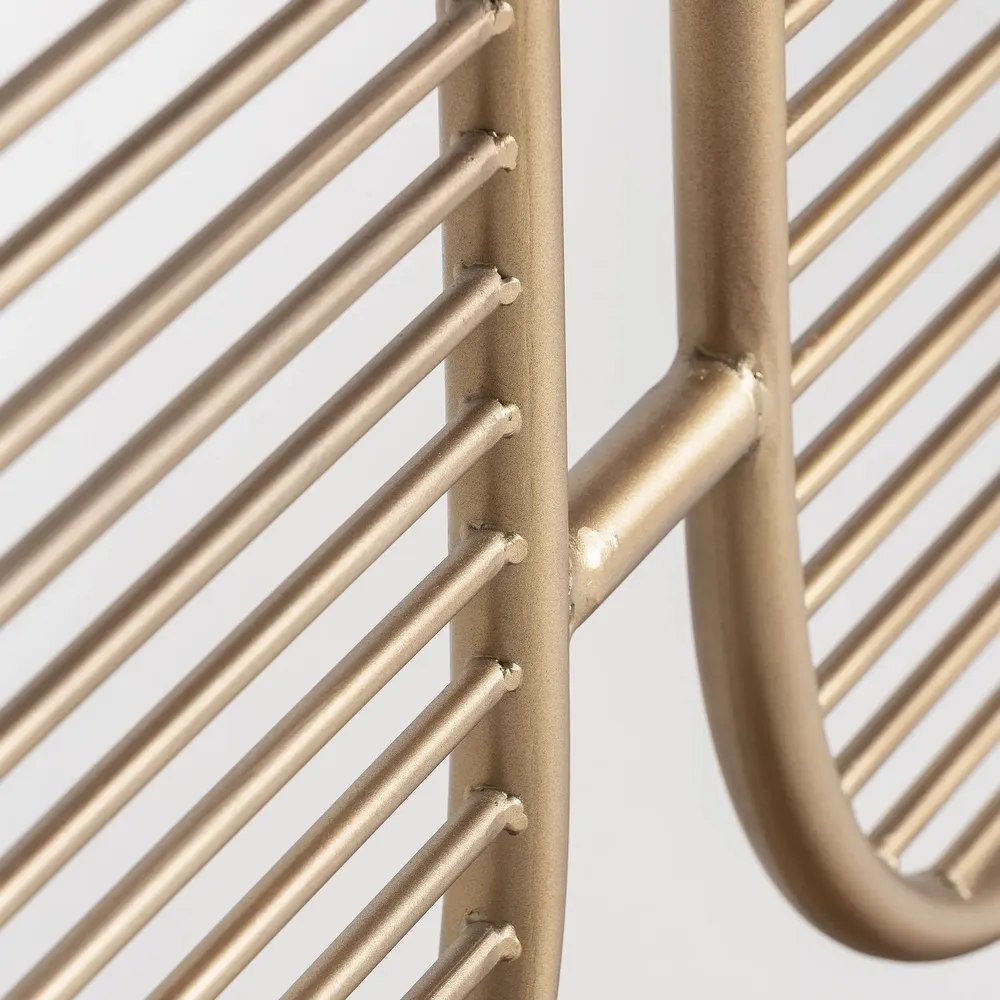 Decorative objects - Golden iron screen 95x30x220 cm - VICAL