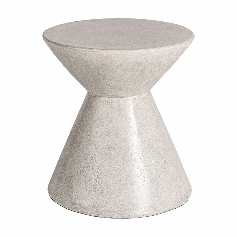 Other tables - Gray cement coffee table in 43x43x48 cm - VICAL