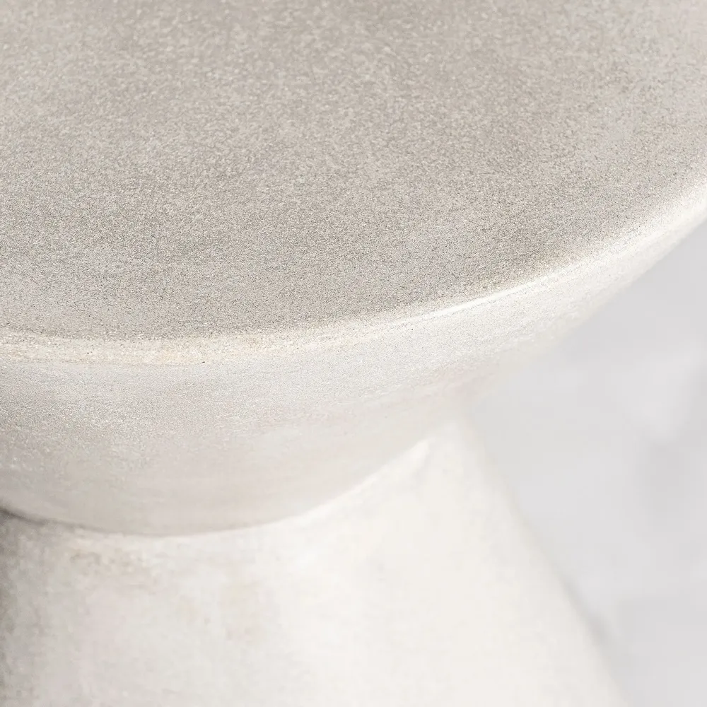 Other tables - Gray cement coffee table in 43x43x48 cm - VICAL