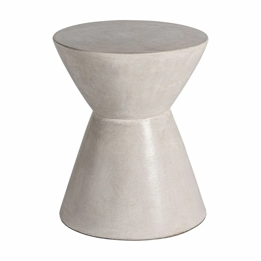 Other tables - Gray cement coffee table in 48x48x57 cm - VICAL