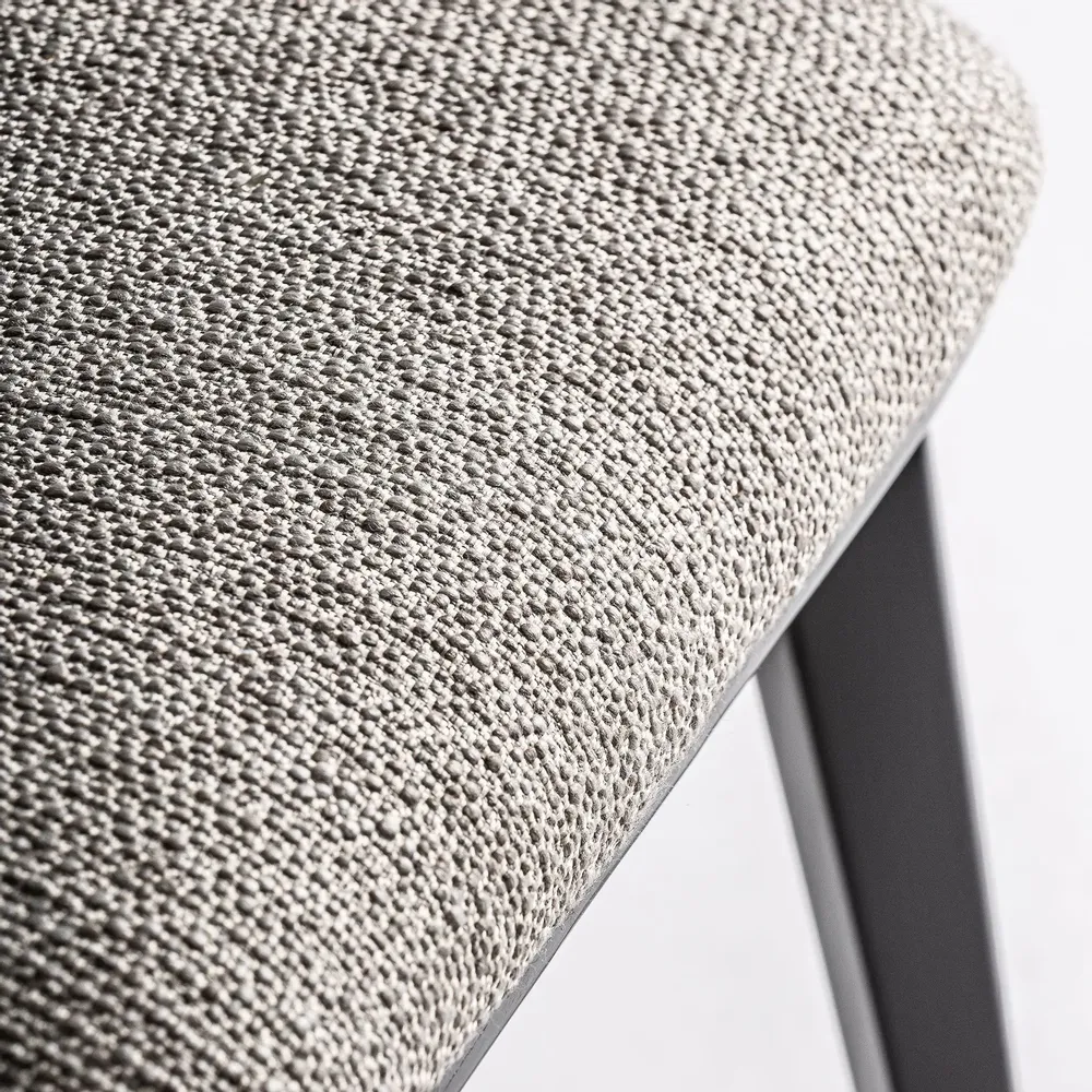 Chaises - Chaise en bois d´hévéa gris  en 62x62x79 cm - VICAL