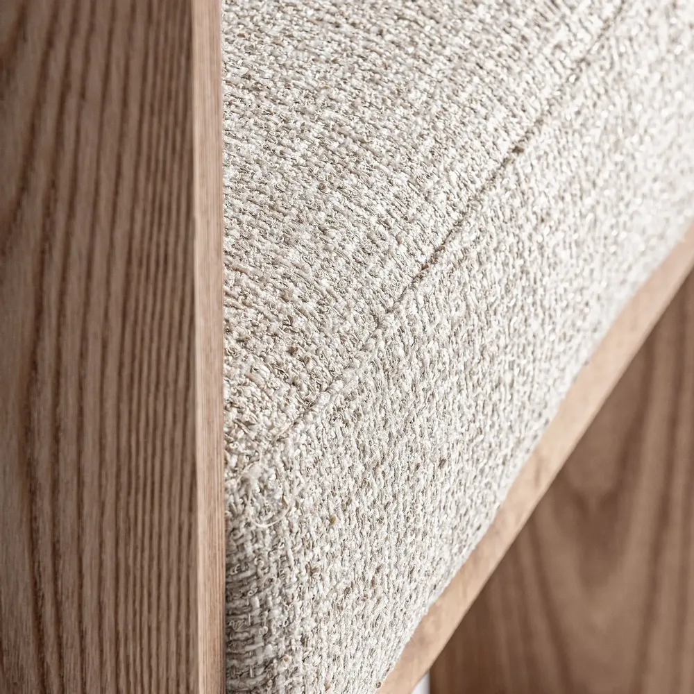 Chaises - Chaise en bois de chêne blanc  en 66x60x73 cm - VICAL