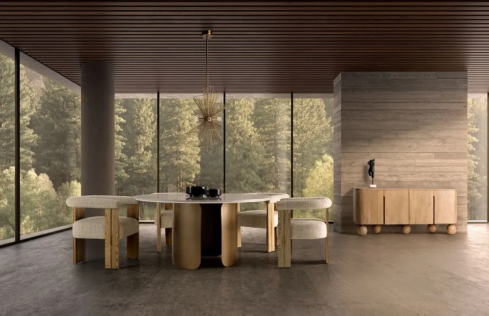 Chaises - Chaise en bois de chêne blanc  en 66x60x73 cm - VICAL