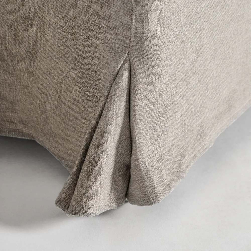 Canapés - Sofa en bois de pin beige  en 280x108x90 cm - VICAL