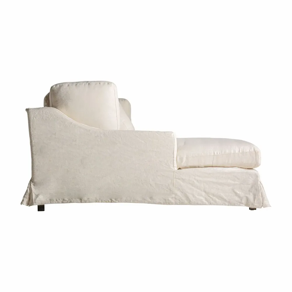 Canapés - Sofa en polyester crème  en 250x175x92 cm - VICAL
