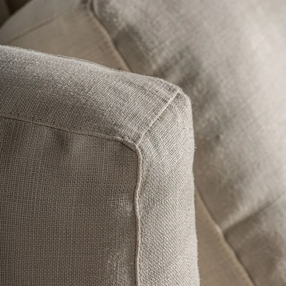 Canapés - Sofa en polyester crème  en 250x175x92 cm - VICAL