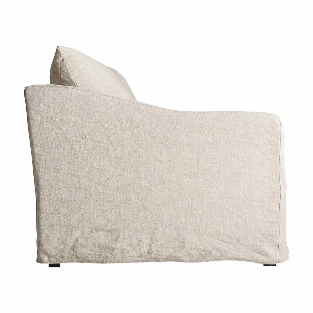 Canapés - Sofa en polyester crème  en 276x103x94 cm - VICAL