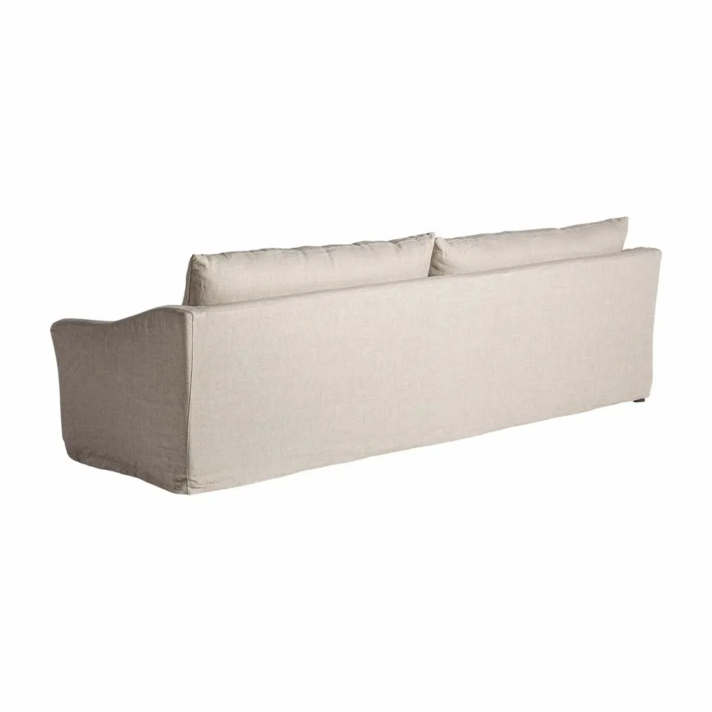 Canapés - Sofa en polyester crème  en 276x103x94 cm - VICAL