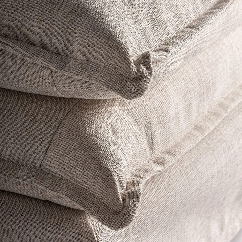 Armchairs - Armchair in off-white pine wood in 115x94x87 cm - VICAL