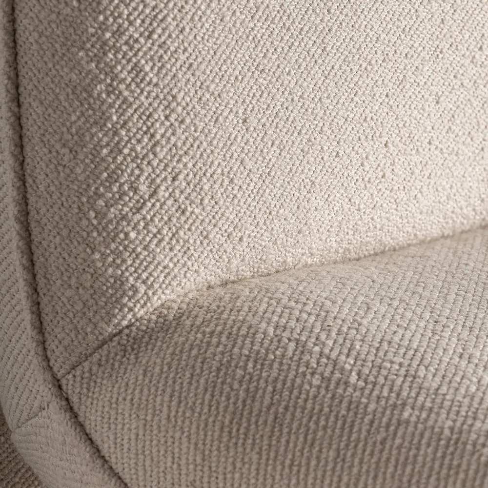 Fauteuils - Fauteuil en bois de pin blanc cassé  en 68x80x73 cm - VICAL