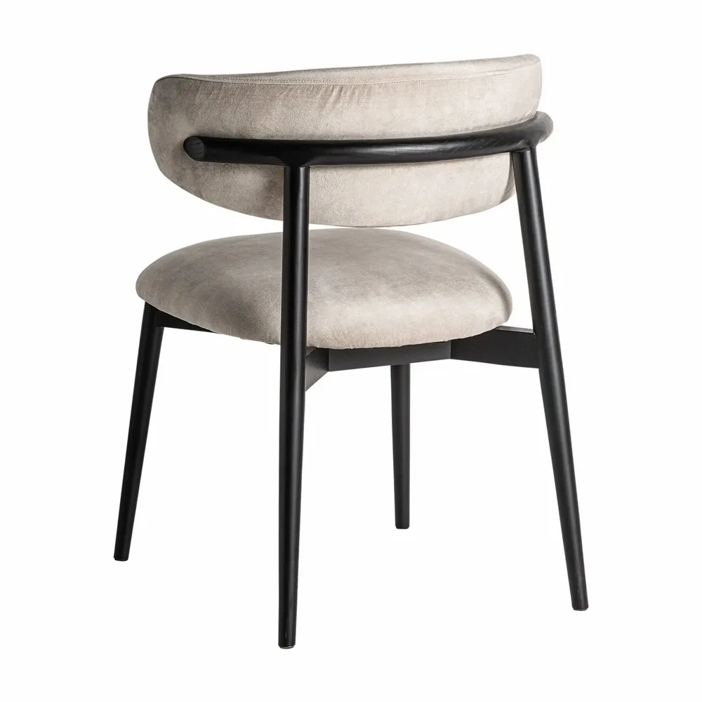 Chaises - Chaise en polyester marron  - VICAL