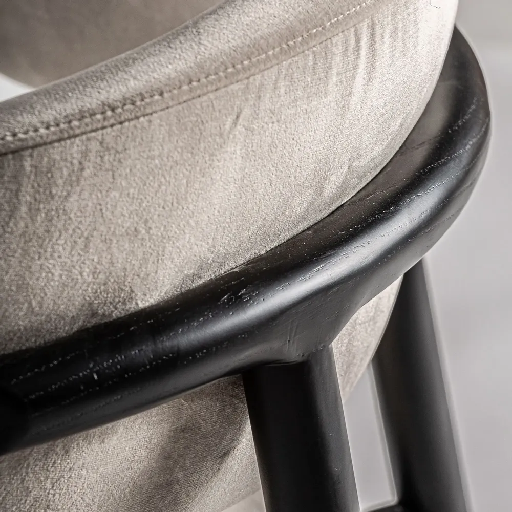 Chaises - Chaise en polyester marron  - VICAL