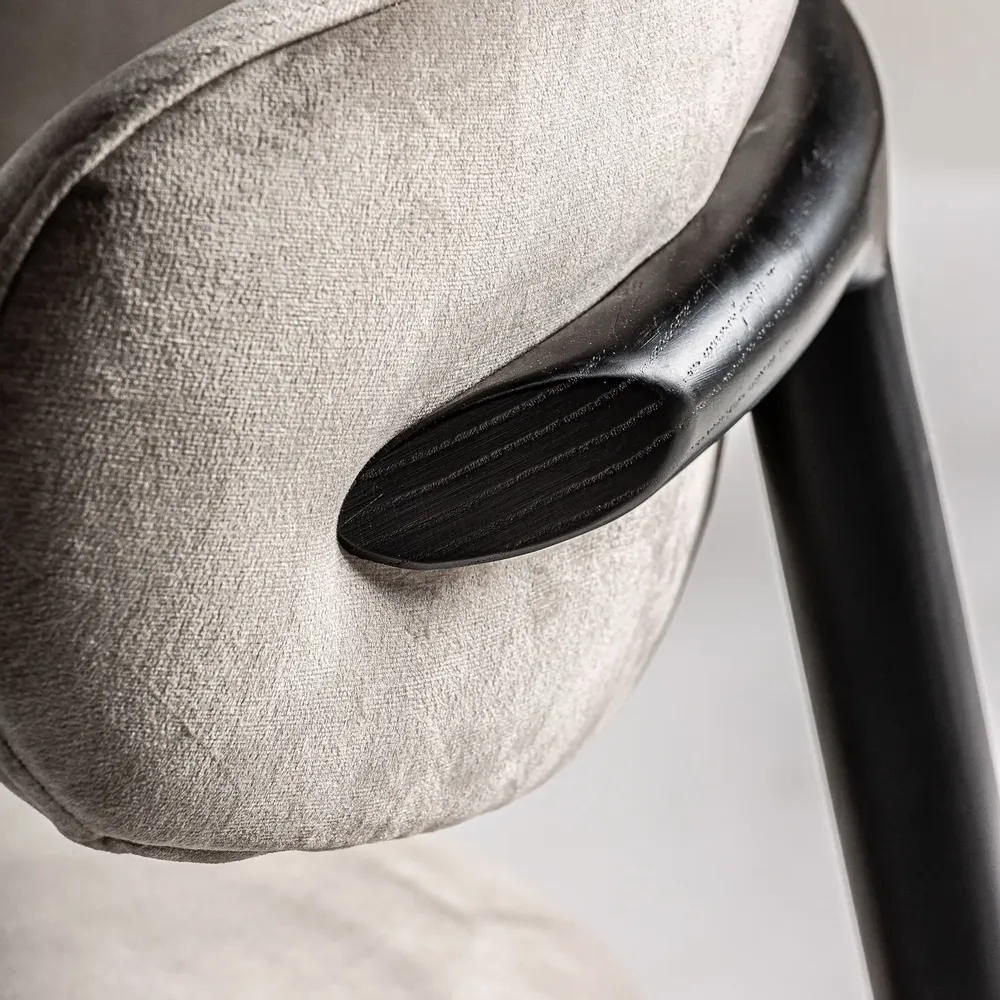 Chaises - Chaise en polyester marron  - VICAL