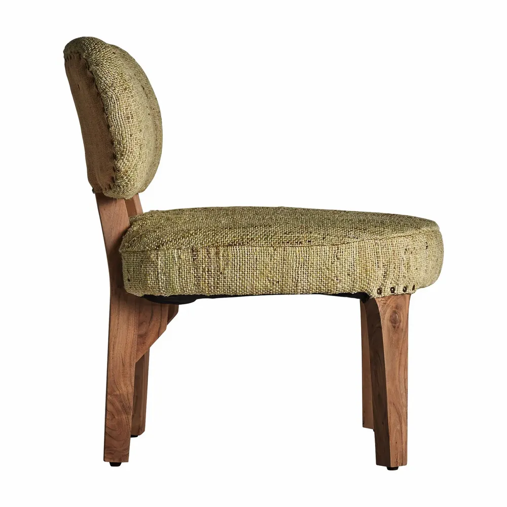 Chaises - Chaise en bois de mangue camel  en 60x66x74 cm - VICAL