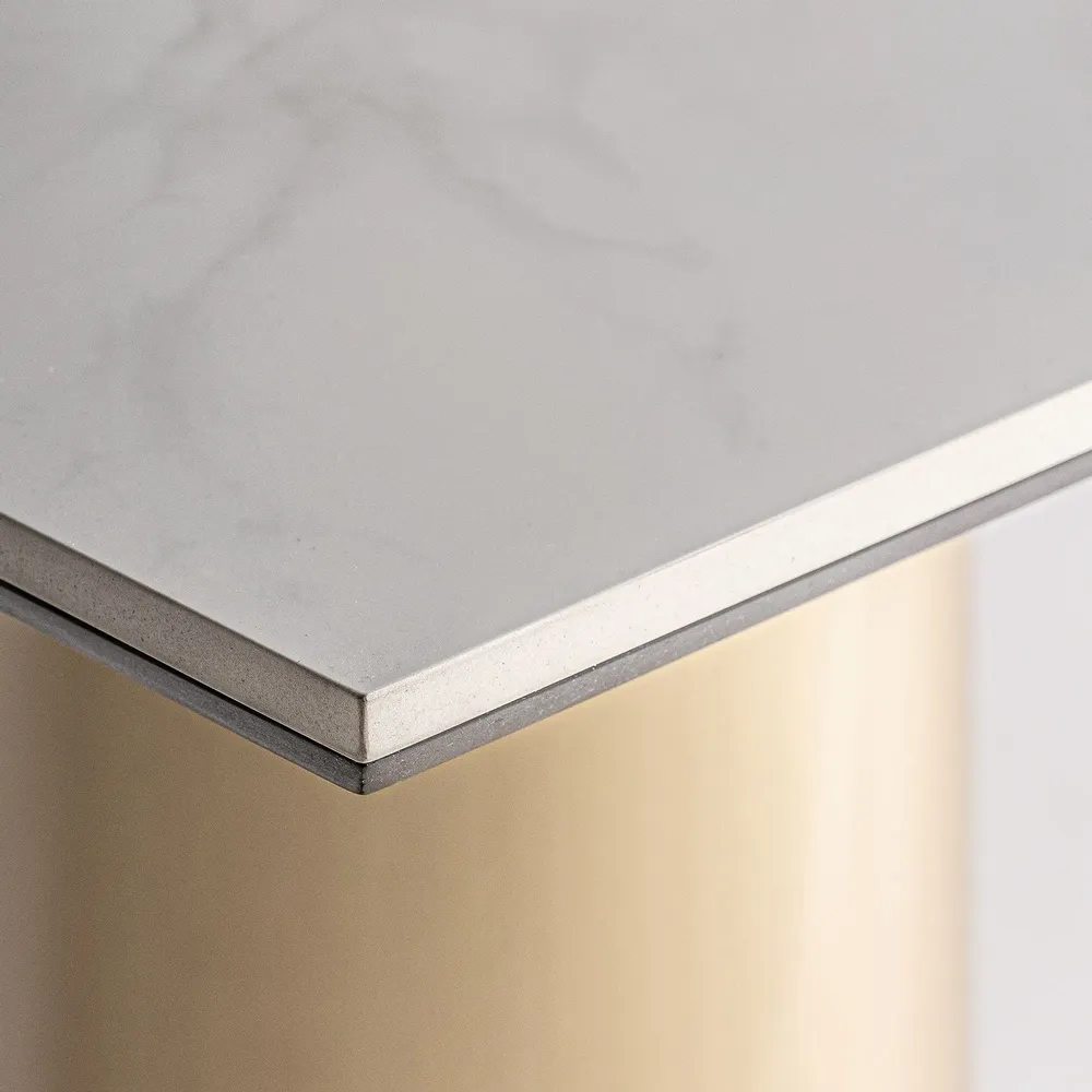 Other tables - White steel bar table in 70x70x76 cm - VICAL