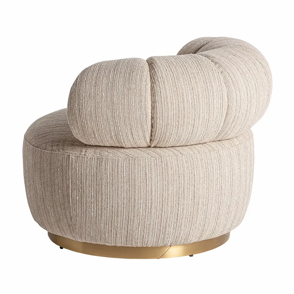 Fauteuils - Fauteuil en bois de pin beige  en 91x84x68 cm - VICAL