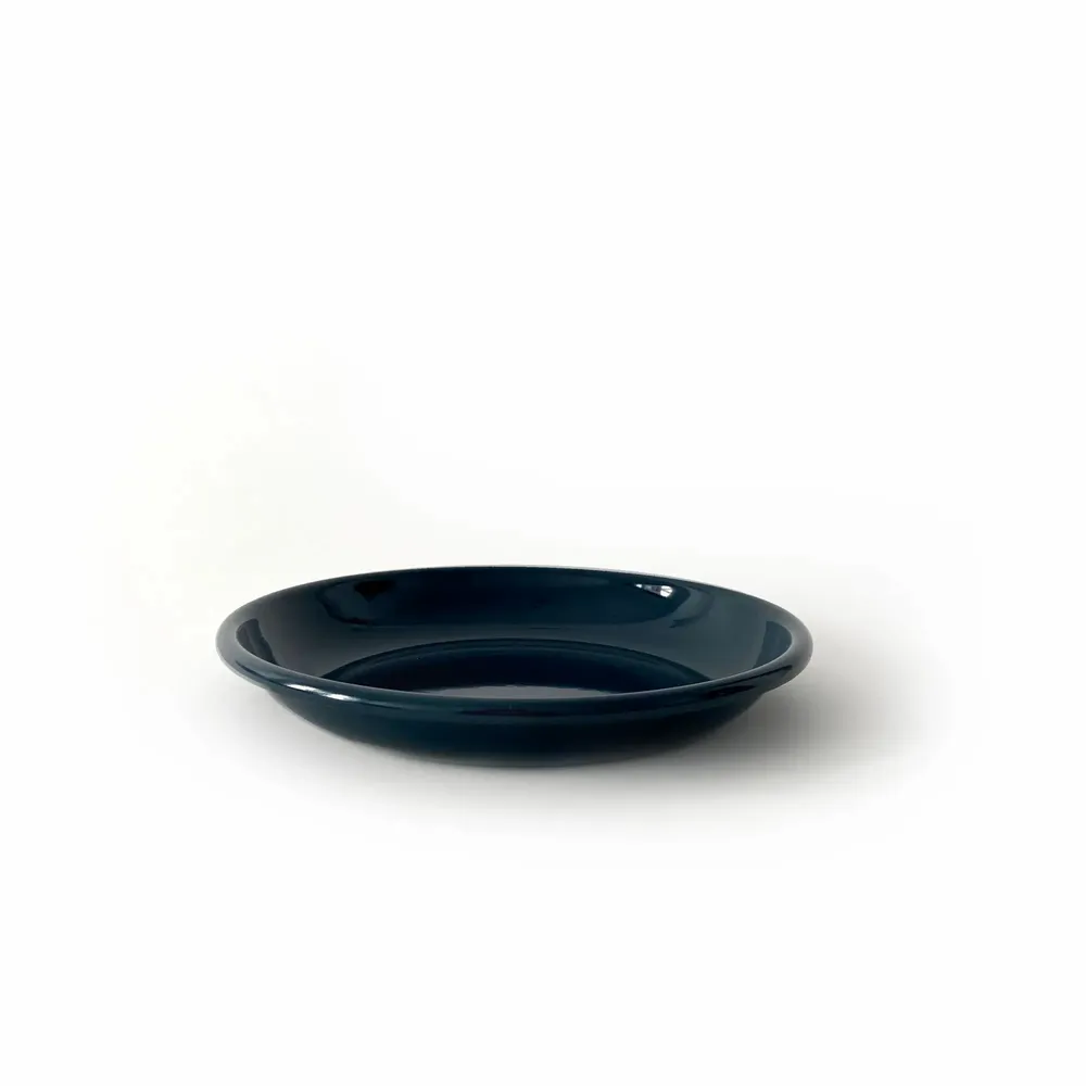 Assiettes de réception - Assiette émaillée 21cm – Blue Abyss - EKOBO