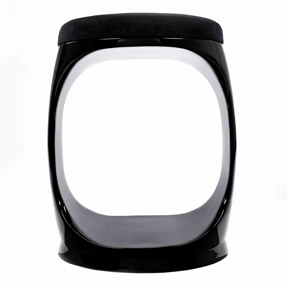 Stools - Signet Ring Stool I Black - SOFTICATED